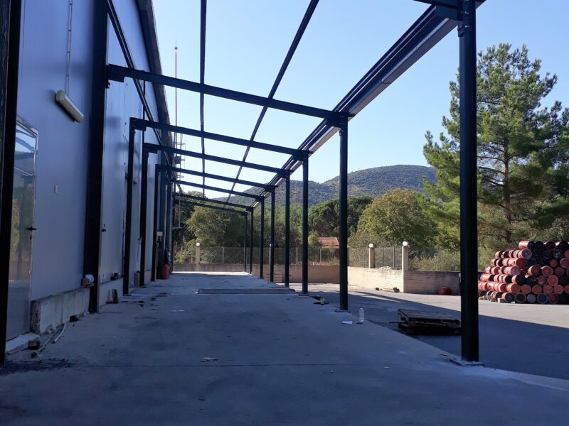 Κατασκευή Μεταλλικού Υπόστεγου 2_2