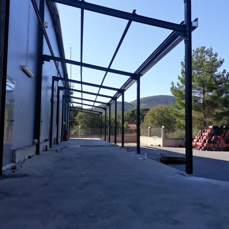 Κατασκευή Μεταλλικού Υπόστεγου 2_2