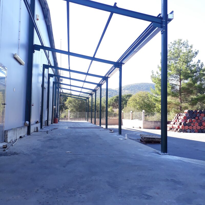 Κατασκευή Μεταλλικού Υπόστεγου 2_3