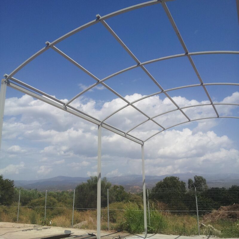 Κατασκευή Μεταλλικού Υπόστεγου 1_3