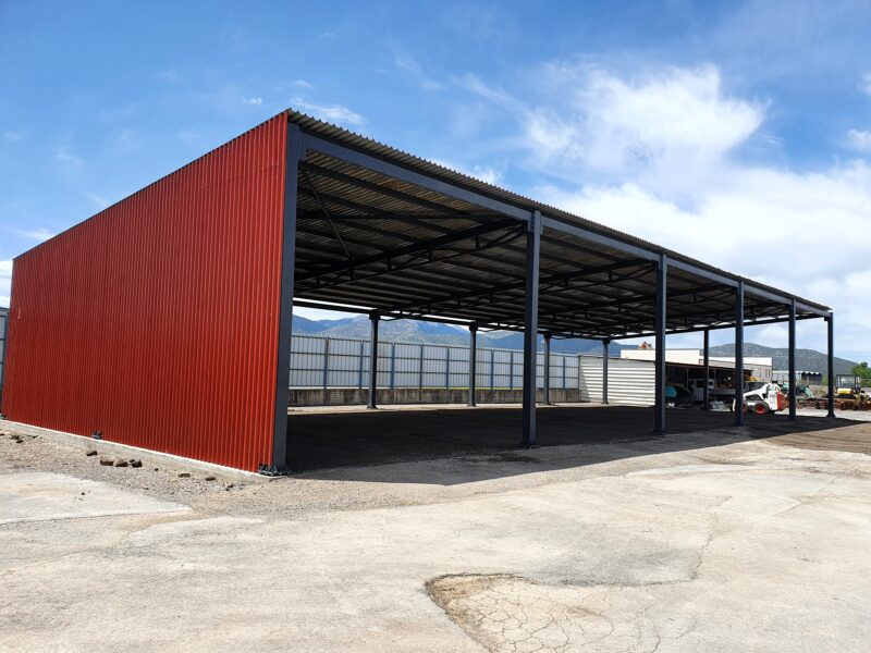 Κατασκευή Μεταλλικού Υπόστεγου 5